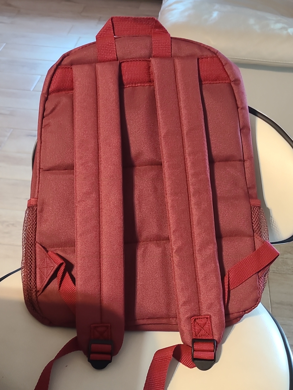 Men's Maroon Everyday Backpack - - Picture 3 of 3